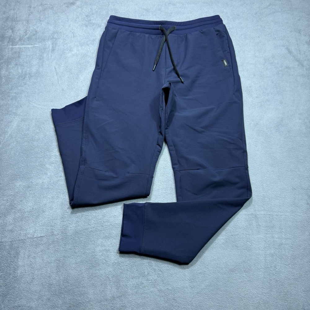UNRL Performance Pants Mens M 31x29 Navy Athleisure Stretch Taper Athletic USA